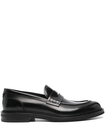 Dolce & Gabbana Brushed Leather Loafer Shoes - DOLCE&GABBANA - BALAAN 1