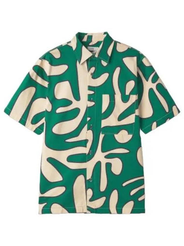 printed shirt botanic green - CLOSED - BALAAN 1