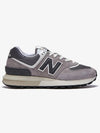 574 Legacy Low Top Sneakers Grey - NEW BALANCE - BALAAN 3