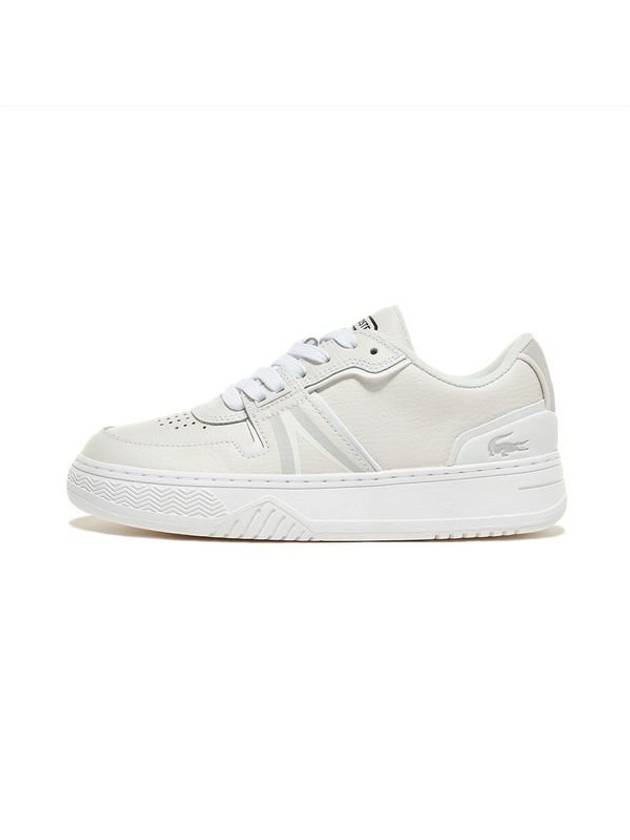 L001 Leather Low Top Sneakers White - LACOSTE - BALAAN 1