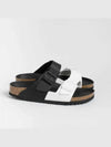 Arizona Split Slippers Black White - BIRKENSTOCK - BALAAN 2