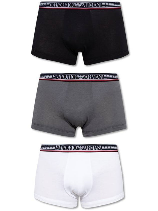 Logo Band Briefs 3 Pack - EMPORIO ARMANI - BALAAN 1