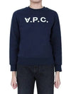 VPC Logo Sweatshirt Navy - A.P.C. - BALAAN 2