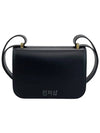 Logo Metal Buckle Shoulder Bag Black - MIU MIU - BALAAN 4