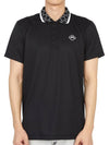 Glen Regular Fit PK Shirt Black - J.LINDEBERG - BALAAN 4