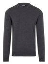 Lyle Merino Crew Neck Knit Top Grey - J.LINDEBERG - BALAAN 2