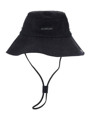 La Croisiere The De-Nimes Bucket Hat Navy - JACQUEMUS - BALAAN 1