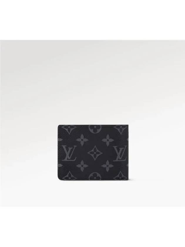 Slender Monogram Eclipse Half Wallet Black - LOUIS VUITTON - BALAAN 7