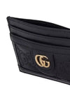 GG Matelassé Card Wallet Black - GUCCI - BALAAN 4