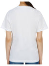 1927 Signature Short Sleeve T-Shirt White - SALVATORE FERRAGAMO - BALAAN 5