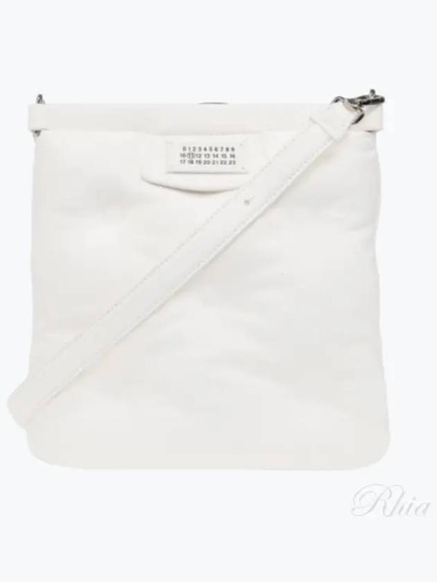 Glam Slam Flat Cross Bag White - MAISON MARGIELA - BALAAN 2