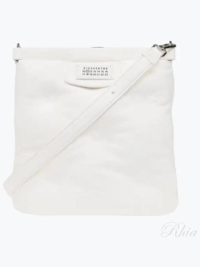 Glam Slam Flat Cross Bag White - MAISON MARGIELA - BALAAN 2