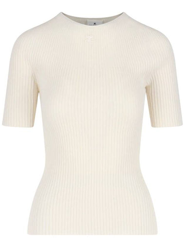 Courrèges Sweaters White - COURREGES - BALAAN 1