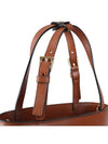 Triangle Logo Tote Bag Brown - PRADA - BALAAN 9