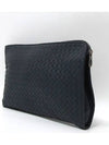 navy clutch bag - BOTTEGA VENETA - BALAAN 2