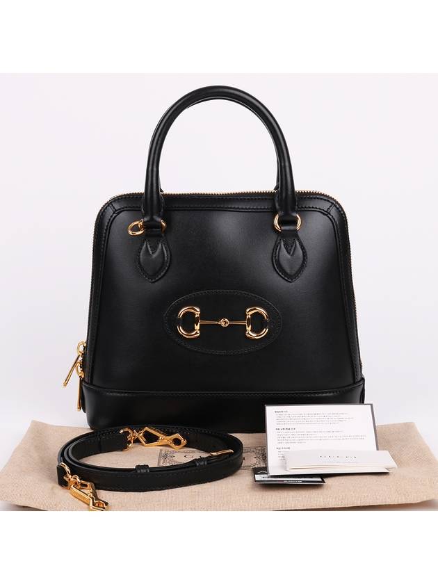 Black Horsebit 1955 Small Shoulder Bag 621220 - GUCCI - BALAAN 10