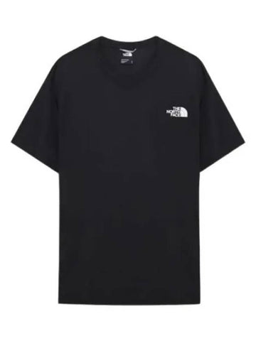 Men s Reaction Red Box Short Sleeve T shirt - THE NORTH FACE - BALAAN 1