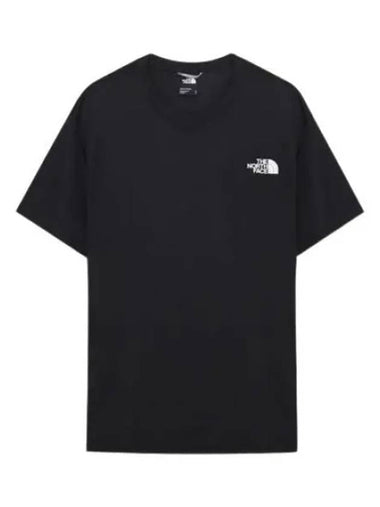 Men s Reaction Red Box Short Sleeve T shirt - THE NORTH FACE - BALAAN 1