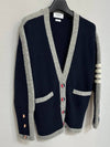 Sasan armband mohair tweed oversized cardigan 105 - THOM BROWNE - BALAAN 2