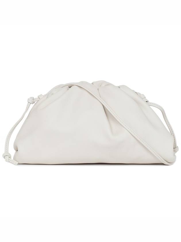 Mini Pouch Clutch Bag White - BOTTEGA VENETA - BALAAN 2