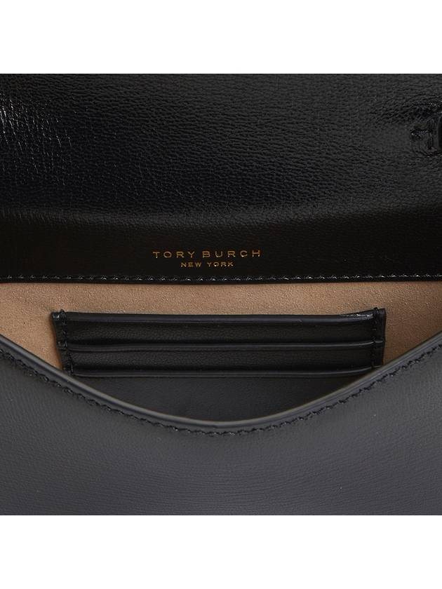 Reva Leather Cross Bag Black - TORY BURCH - BALAAN 10