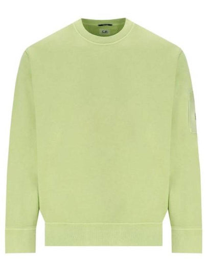 Cotton Diagonal Fleece Lens Sweatshirt Green - CP COMPANY - BALAAN 2