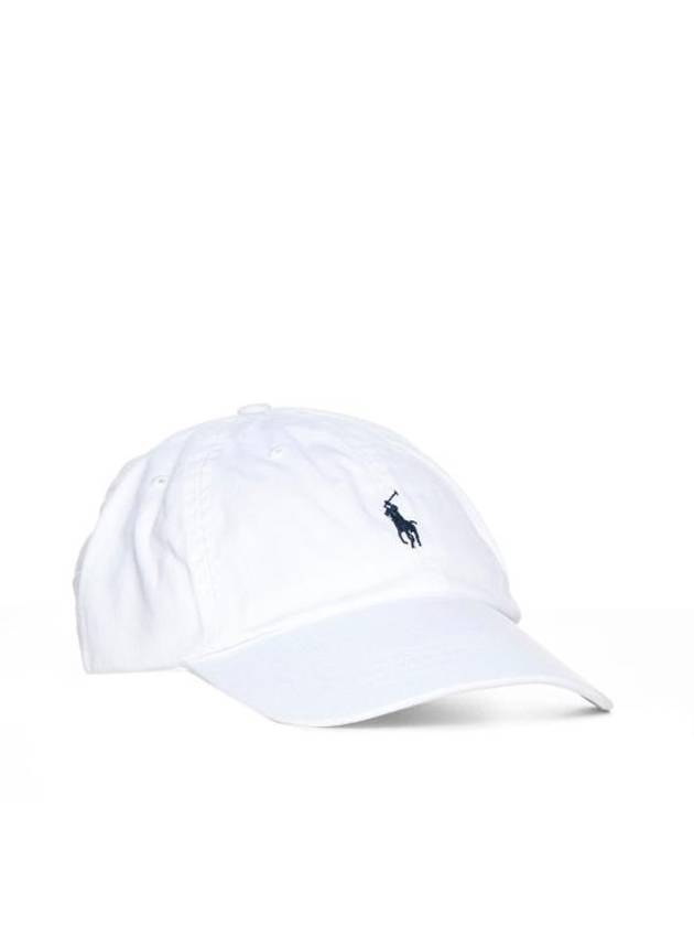 Embroidered Pony Ball Cap White - POLO RALPH LAUREN - BALAAN 3