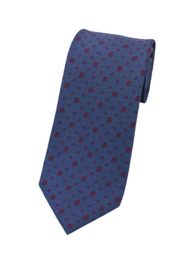 GG Dot Pattern Silk Tie Navy - GUCCI - BALAAN 1