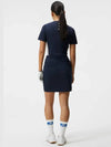 Women's Anna Mini H-Line Skirt Navy - J.LINDEBERG - BALAAN 5