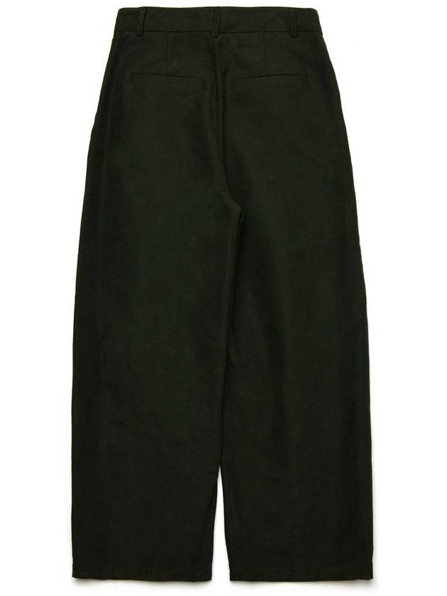 Women's Pintuck Wide Balloon Pants Deep Green - MOTH - BALAAN 4