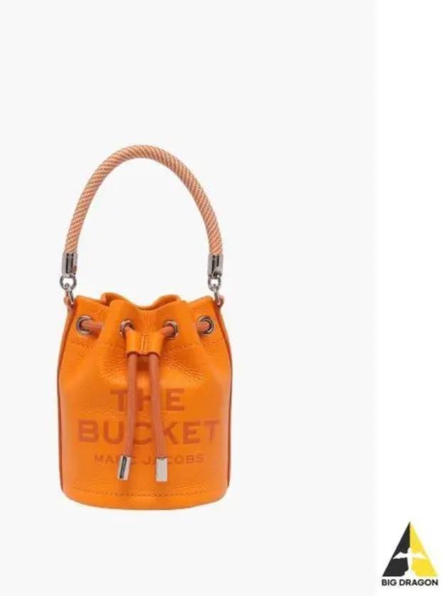 Leather The Mini Bucket Scorched MBBAM23017ORX - MARC JACOBS - BALAAN 1