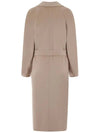 MADAME cashmere belt coat beige 2310180139 032 - MAX MARA - BALAAN 3