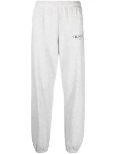 Sports Logo Track Pants Heather Gray - SPORTY & RICH - BALAAN 2