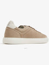 Suede Low Top Sneakers Beige - BRUNELLO CUCINELLI - BALAAN 5