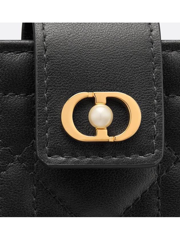 Jolie Pocket Card Wallet Black - DIOR - BALAAN 6