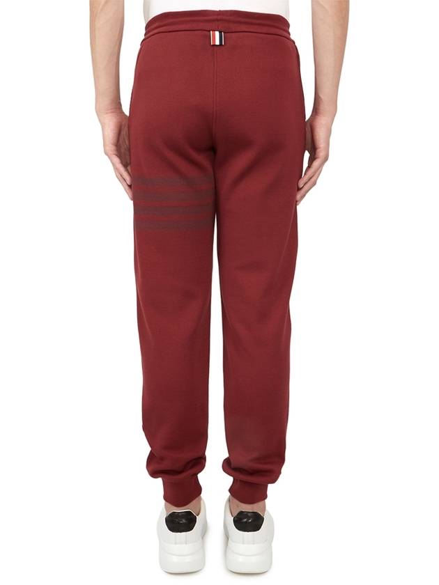 4 Bar Stripe Track Pants Red - THOM BROWNE - BALAAN 5