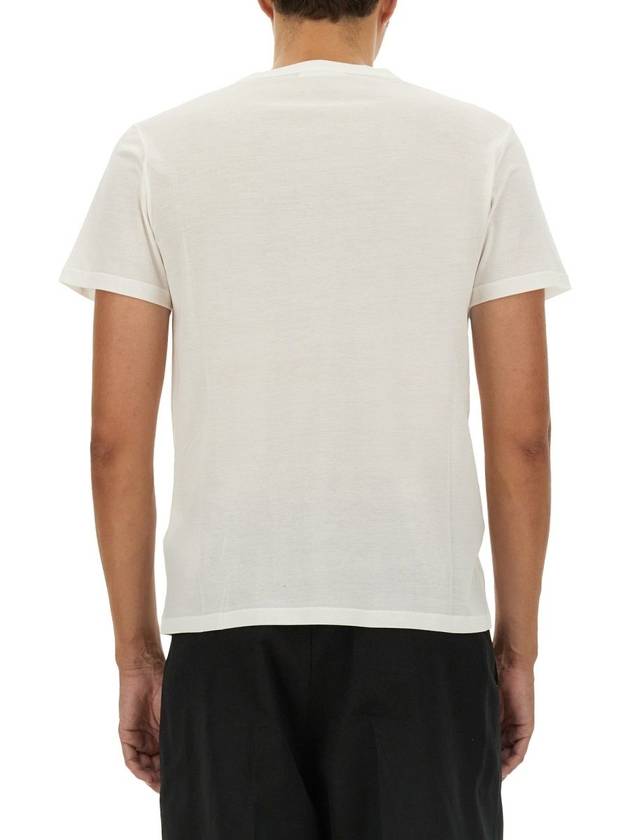 White Cotton T-Shirt J47GC0012J45031100 B0560954961 - JIL SANDER - BALAAN 3