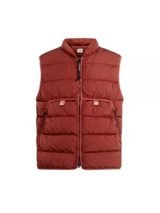 Eco-Chrome R Down Vest Red - CP COMPANY - BALAAN 2