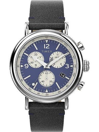 Timex Standard Chronograph Quartz Blue Dial Men's Watch TW2V71100 - TIMEX - BALAAN 1