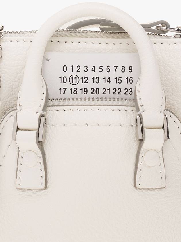 5AC Classic Baby Shoulder Bag White - MAISON MARGIELA - BALAAN 7