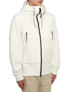 Men's Shell R Drawstring Goggle Hooded Jacket White - CP COMPANY - BALAAN 5