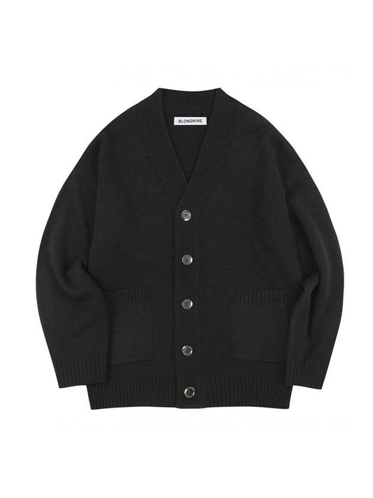 Basic Knit Cardigan Black - BLONDNINE - BALAAN 2