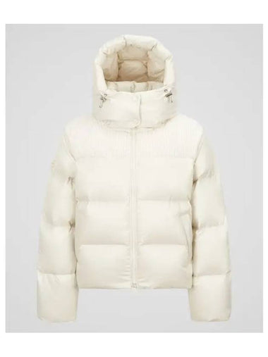 Points 5 Fimor Light Cream Women s Down Jacket - DUVETICA - BALAAN 1