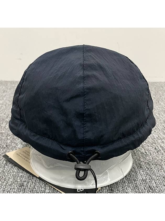 Embroidered Logo Nylon Metal Ball Cap Navy - STONE ISLAND - BALAAN 5