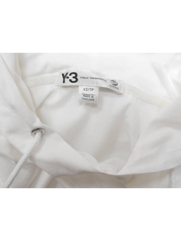 Y 3 Yohji Yamamoto White Hood - Y-3 - BALAAN 8