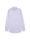 Striped Cotton Lyocell Long Sleeve Shirt Lilac - TOTEME - BALAAN 2