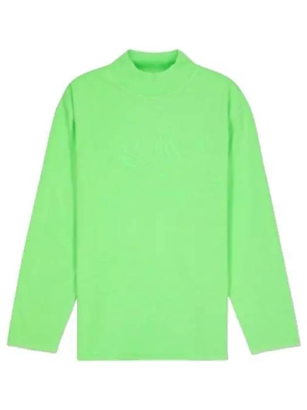 Mock neck long sleeve t shirt green - ERL - BALAAN 1