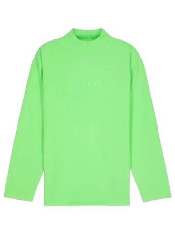 Mock neck long sleeve t shirt green - ERL - BALAAN 1