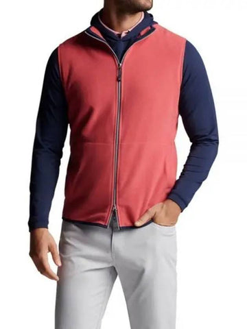 THERMAL FLOW MICRO FLEE RECE VEST MS23EZ39CRED Thermal Flow Micro Fleece Vest - PETER MILLAR - BALAAN 1