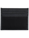 Re-Nylon Saffiano Leather Card Wallet Black - PRADA - BALAAN 4